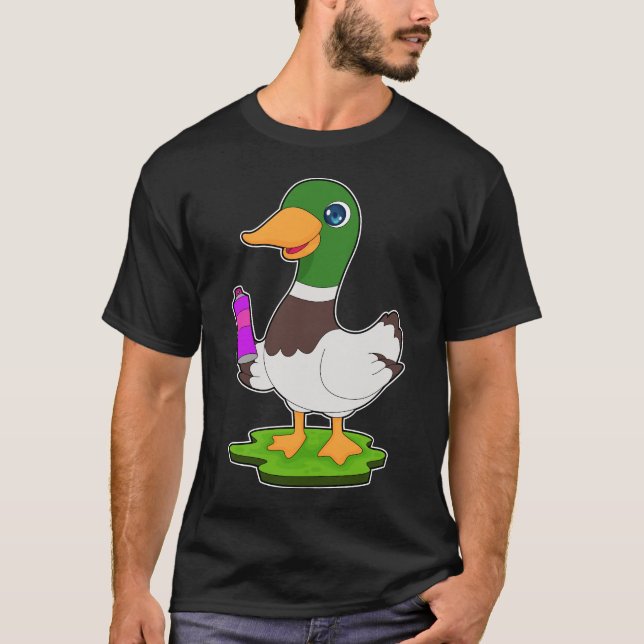 Duck Sprayer Spray can T-Shirt (Front)