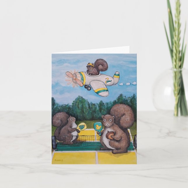 Duck Squirrels card (Front)