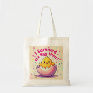 Duck Survived The Egg Hunt Tote Bag