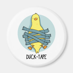 Duck Tape Funny Duct Tape Pun  Magnet