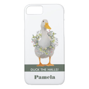 Duck the Halls Christmas Duck Case-Mate iPhone Case