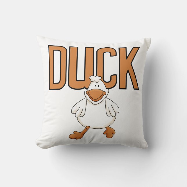 Duck Throw Pillow (Front)