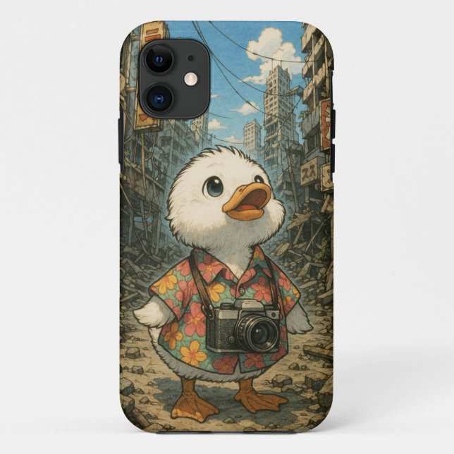 Duck Tourist Apocalipty Chinatown Case-Mate iPhone Case (Back)
