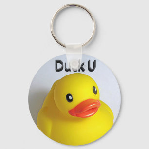 Duck U Keychain