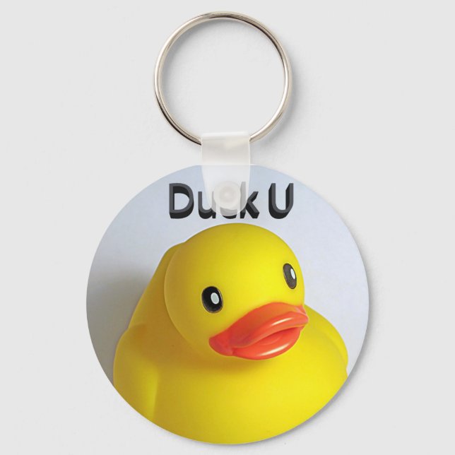 Duck U Keychain (Front)