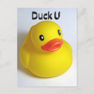 Duck U Postcard
