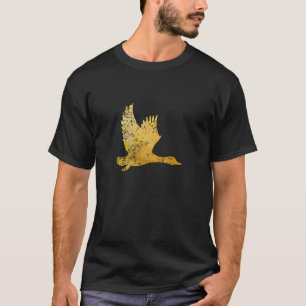Duck - Vintage Duck Design - Flying Mallard Duck T-Shirt
