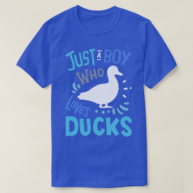 Duck Waterbird Duck Lover 1 T-Shirt (Design Front)