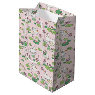 Duck Waterlily Gift Bag