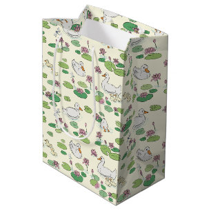 Duck Waterlily Gift Bag