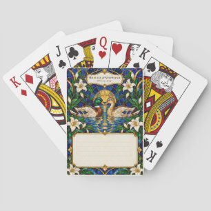 Duck Wedding Guest Book Signing Deck Playing Cards