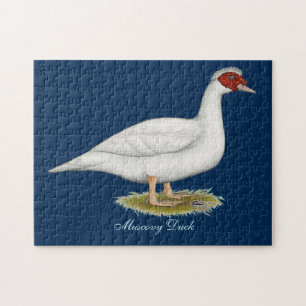 Duck White Muscovy Jigsaw Puzzle