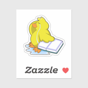 Duck with Book