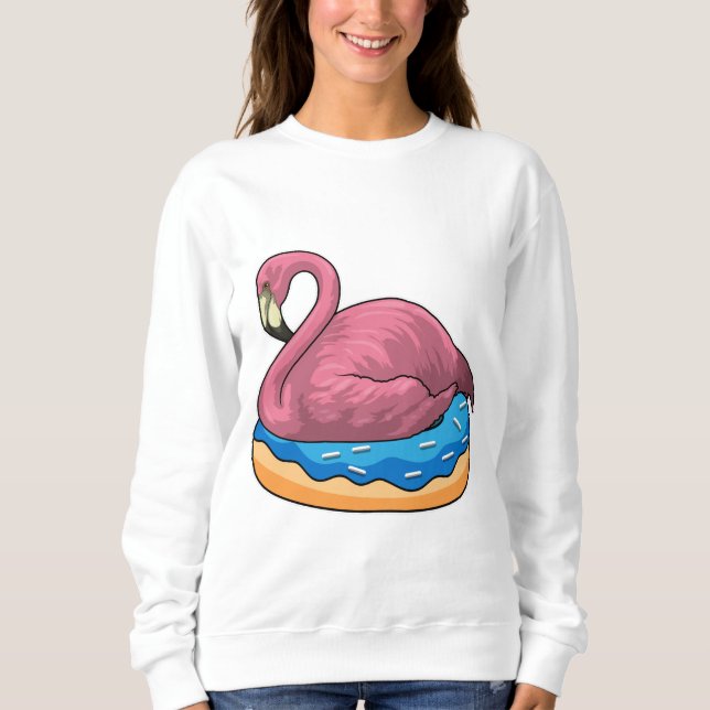 Duck with Donut Sweatshirt (Front)