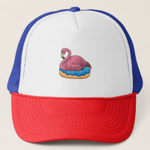 Duck with Doughnut Trucker Hat