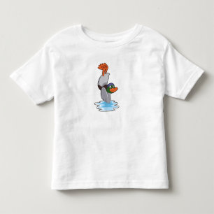 Duck with Handstand in Water.PNG Toddler T-shirt