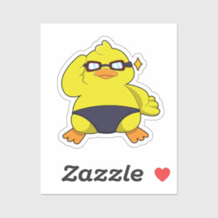 Duck with Sunglasses