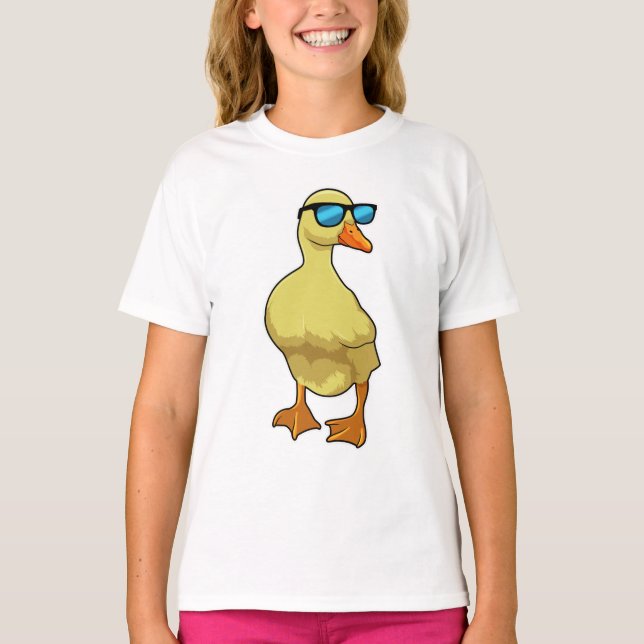 Duck with Sunglasses T-Shirt (Front)