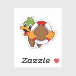 Duck with Swim ring