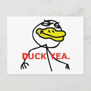 Duck Yea - Carte postale