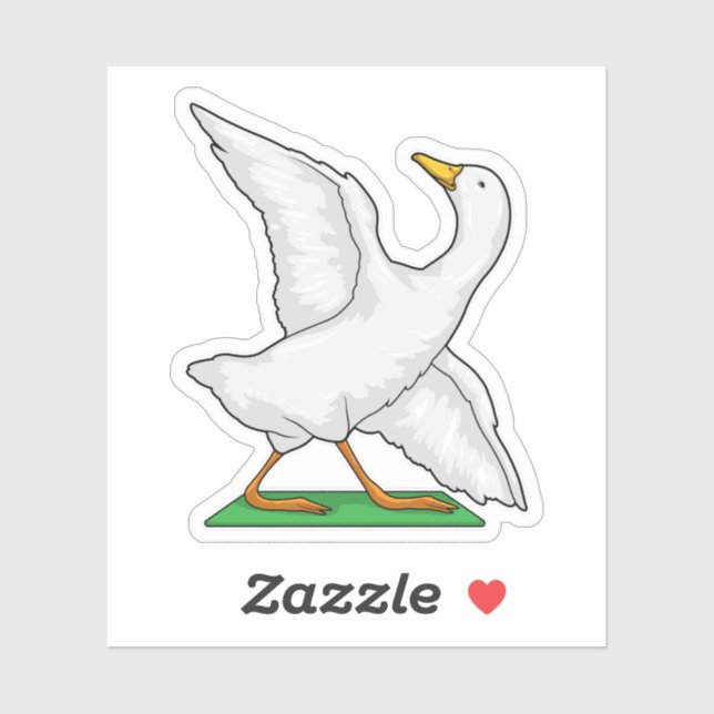 Duck Yoga Meditation Fitness (Sheet)