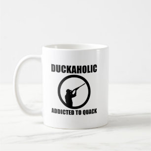 Duckaholic Funny Chasse Mug