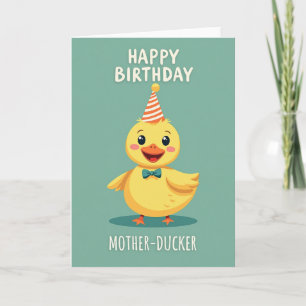 Duckie Sweet Birthday Card