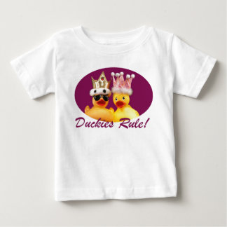 Duckies Rule! T-Shirt (All Sizes, White Only)