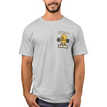 Duckland Grind Funny Gym Workout Duck T-Shirt 