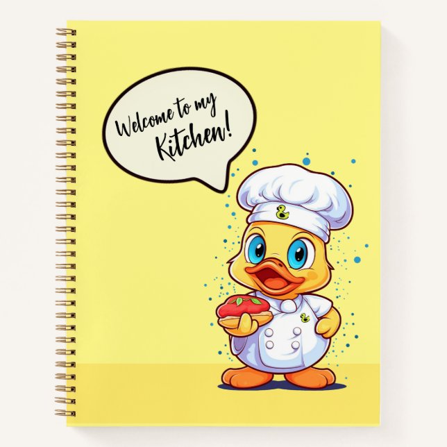 Duckling Chef Notebook (Front)
