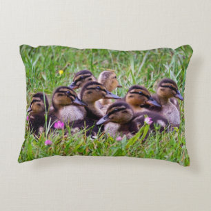 Duckling Huddle Pillow