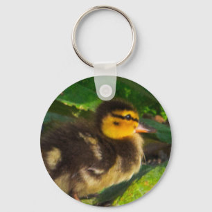Duckling Photo Keychain