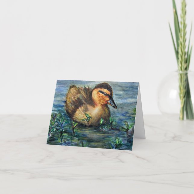 Duckling Thank You Card (Front)