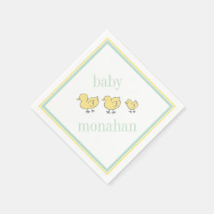 Ducklings   Cocktail Napkin