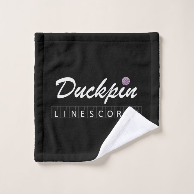 Duckpin Bowling Ball Towel (Wash Cloth)