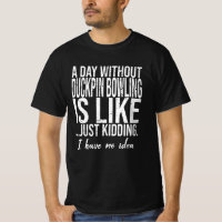 Duckpin bowling funny gift idea