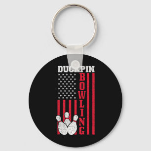 Duckpin Bowling Keychain
