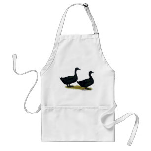 Ducks: Black Cayugas Standard Apron