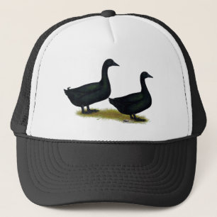 Ducks:  Black Cayugas Trucker Hat