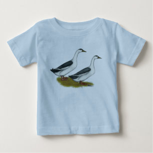 Ducks:  Blue Magpies Baby T-Shirt