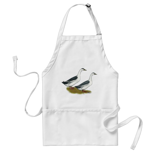 Ducks:  Blue Magpies Standard Apron (Front)