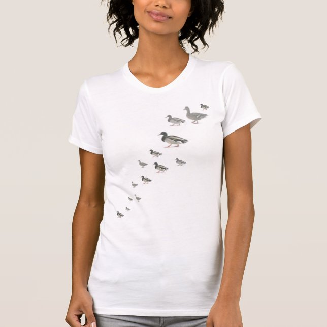 "ducks!" by kasi jo T-Shirt (Front)