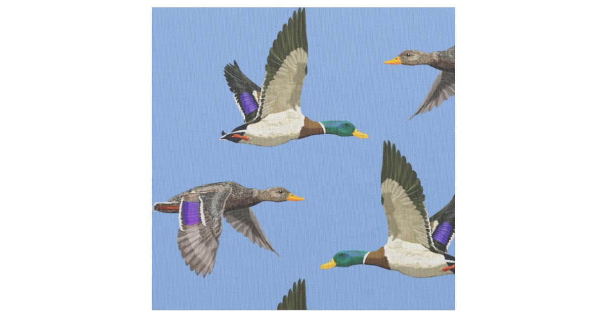 Ducks Fabric Zazzle