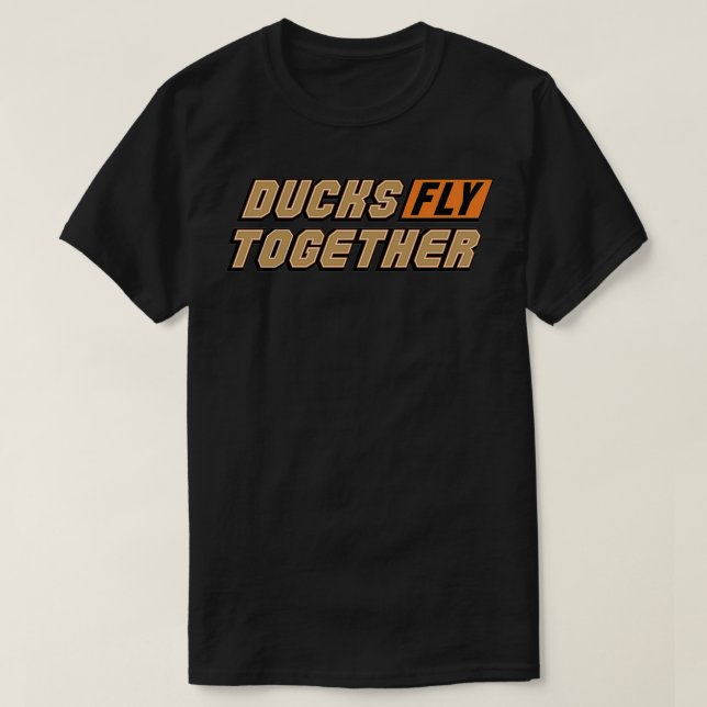Ducks Fly Together 6 T-Shirt (Design Front)