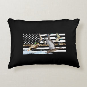 Ducks Flying (Camouflage) Accent Pillow