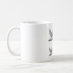 Ducks flying coffee mug