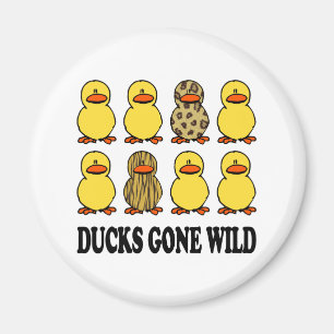 Ducks Gone Wild Magnet