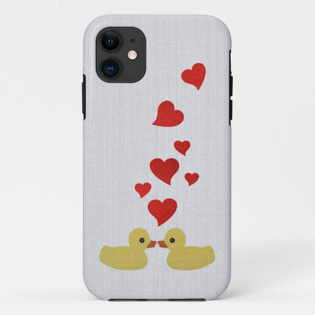 Ducks in Love Case-Mate iPhone Case (Back)