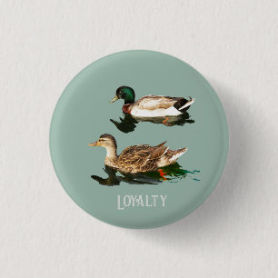 Ducks mallards edible frosting rounds 1 inch round button