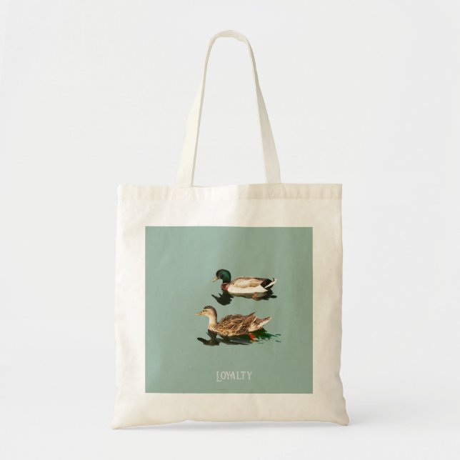 Ducks mallards tote bag (Front)
